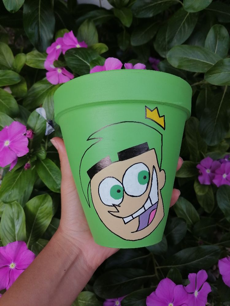 Pot des fleurs 