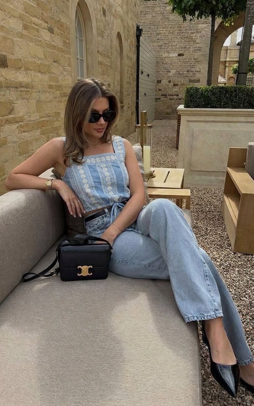 Top bleu 🩵 