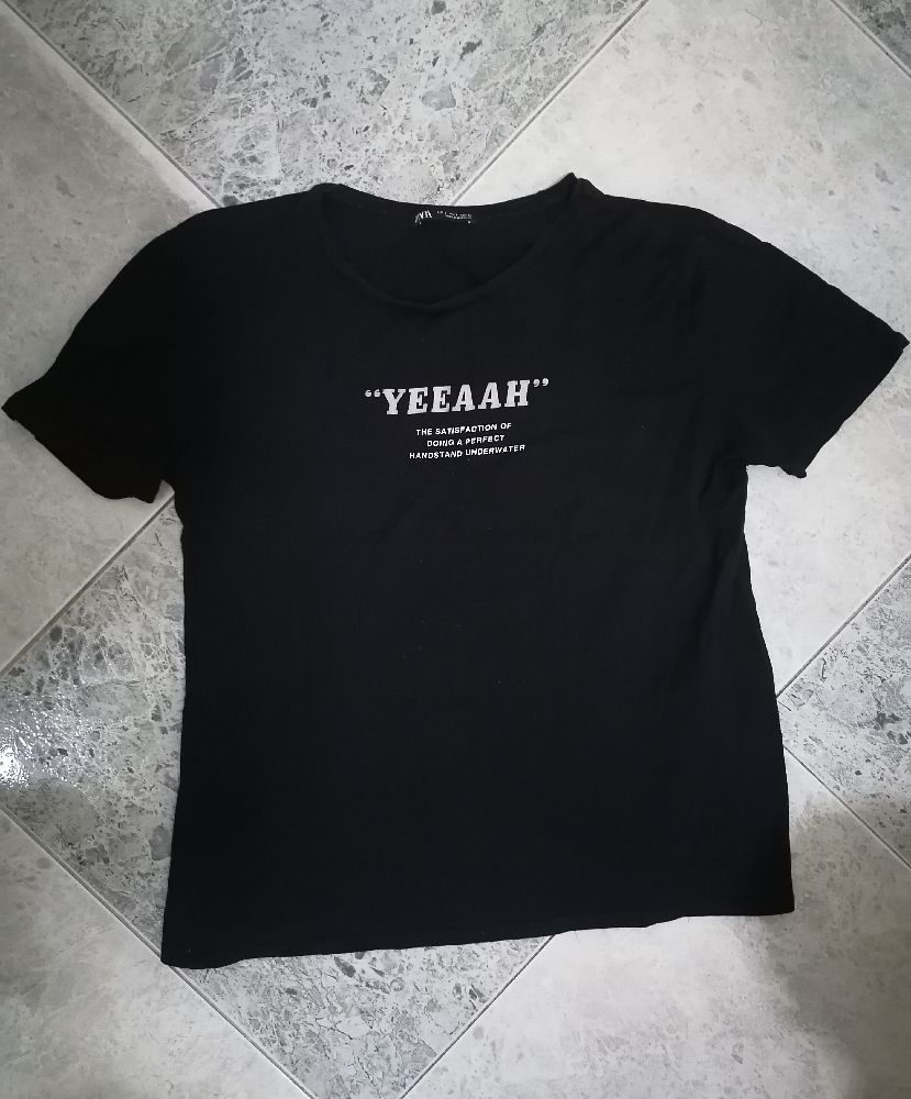 2 T-shirt Noir + bande de tête 