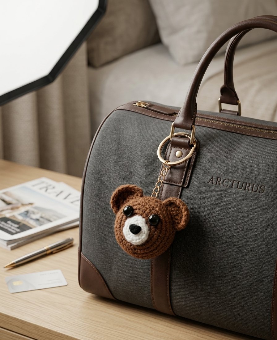 Porte clé en crochet 🐻 ✨ 