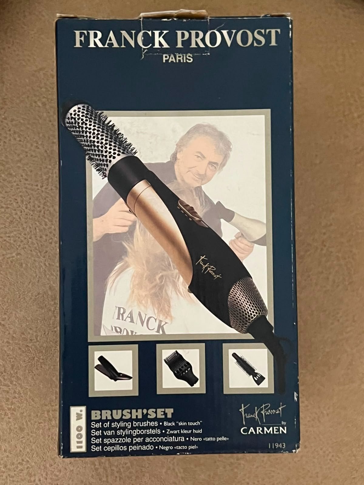 Brosse soufflante et chauffante polyvalente Brush'Set Franck Provost 💫 