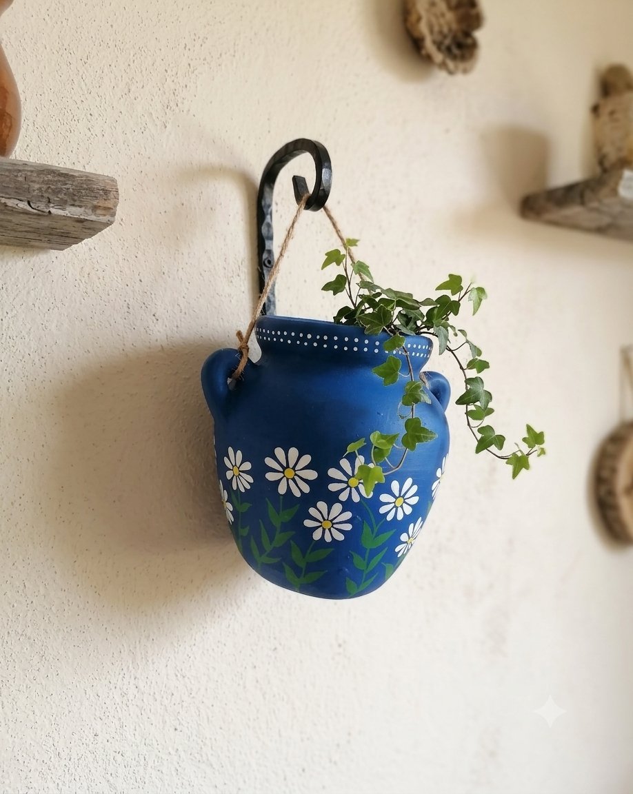 Pot en céramique handmade (yet3al9) 💙✨ 
