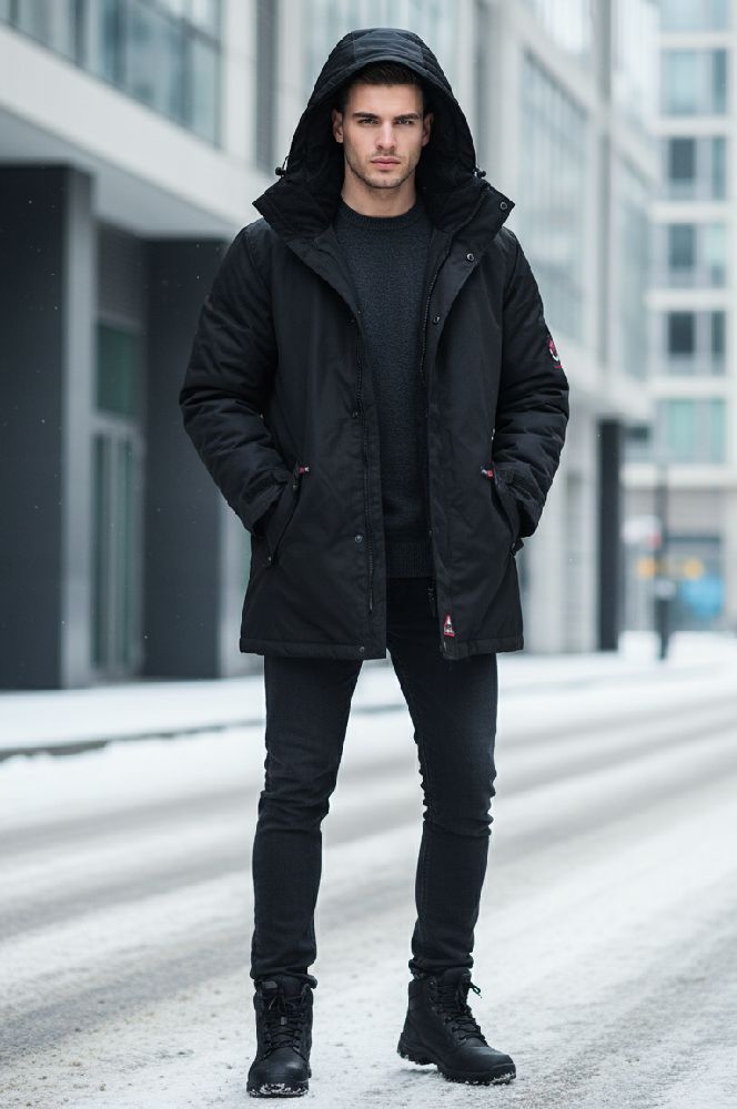 Manteau noir ✨