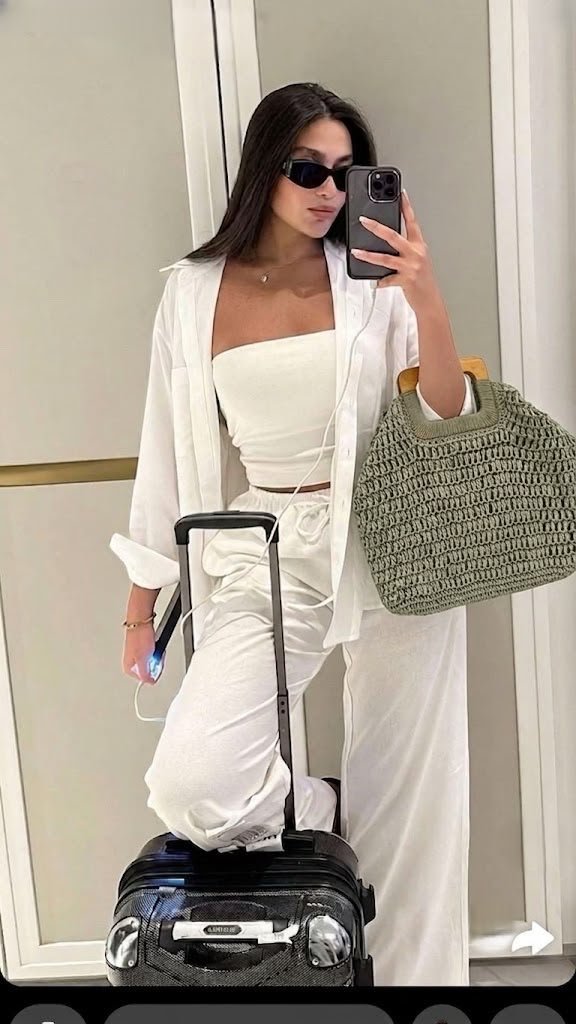 Sac cabas en paille ou raphia tressé 💫 