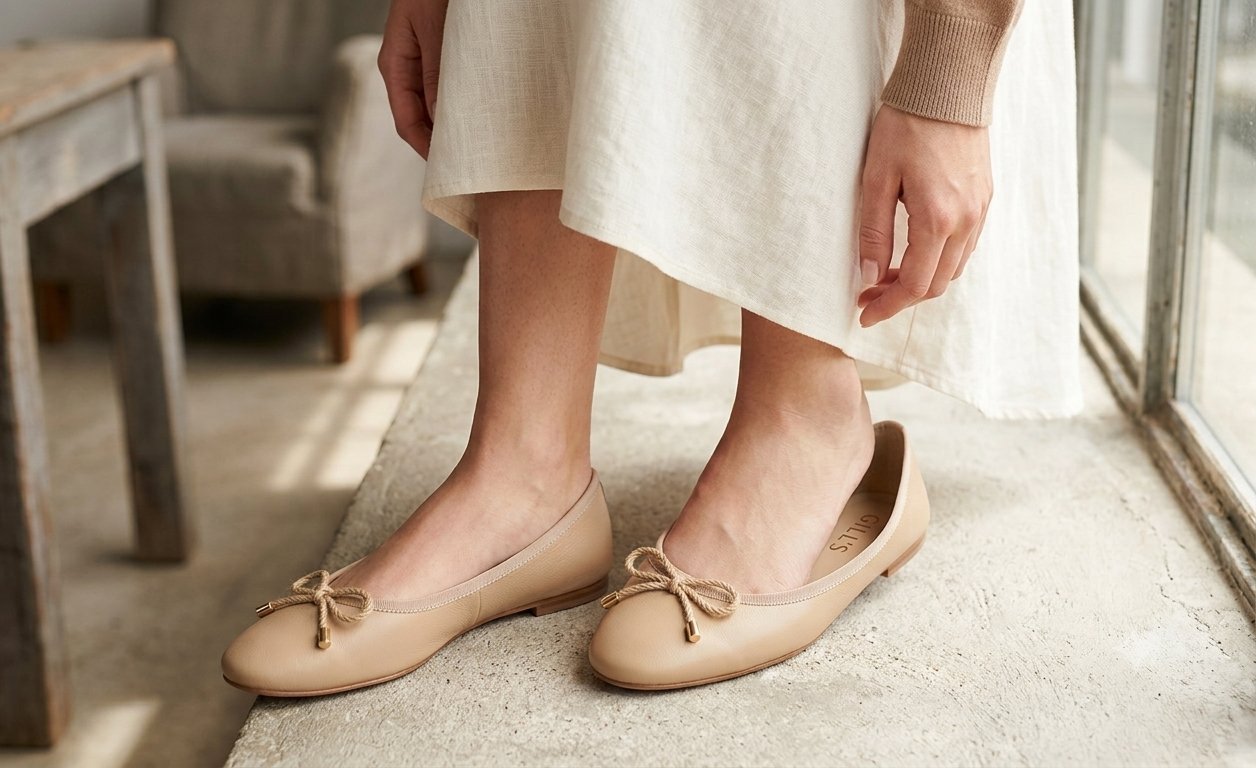 Ballerines Gill's beige 💫 