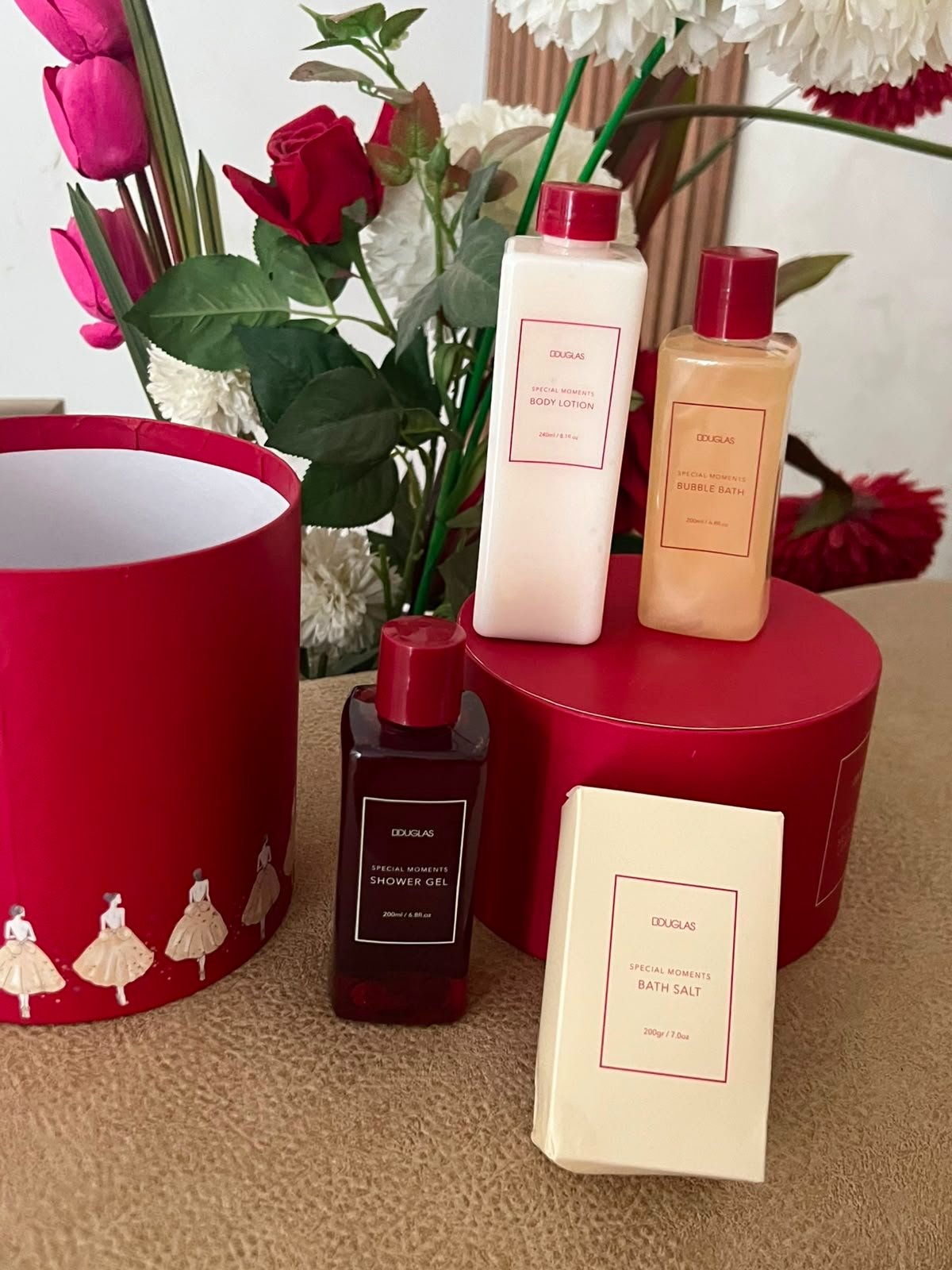 Un coffret de soins corporels ❤️✨ 