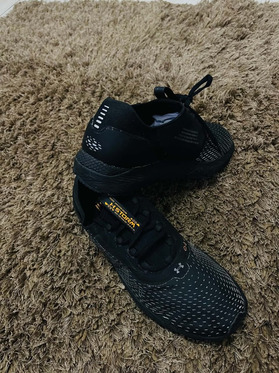 Under Armour Mens HOVR Sonic4 Storm Running Shoes Lace Up ✨ 