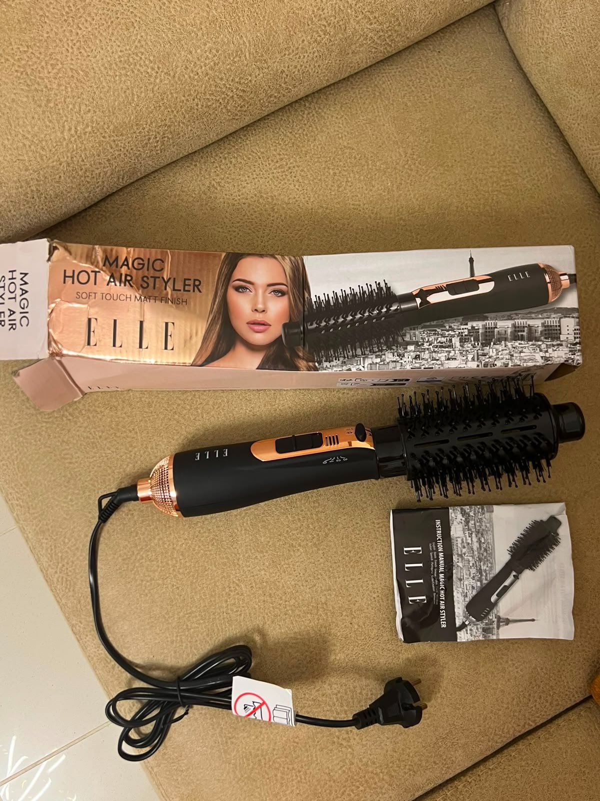 Brosse coiffante soufflante ELLE Magic Hot Air Styler 🔥 
