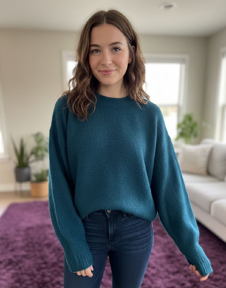 Pull turquoise ✨