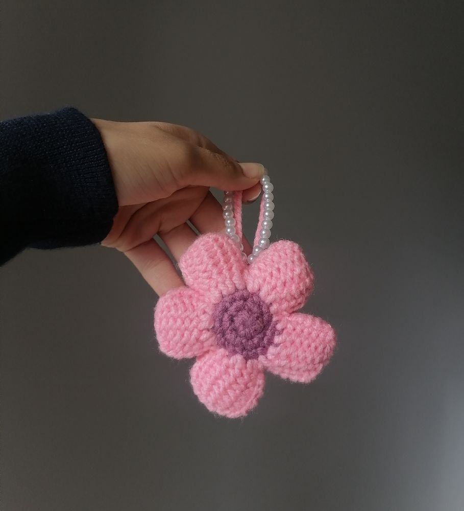 Porte clé fleur 💕🌸