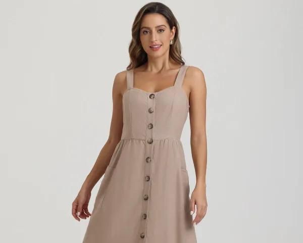 Robe beige 