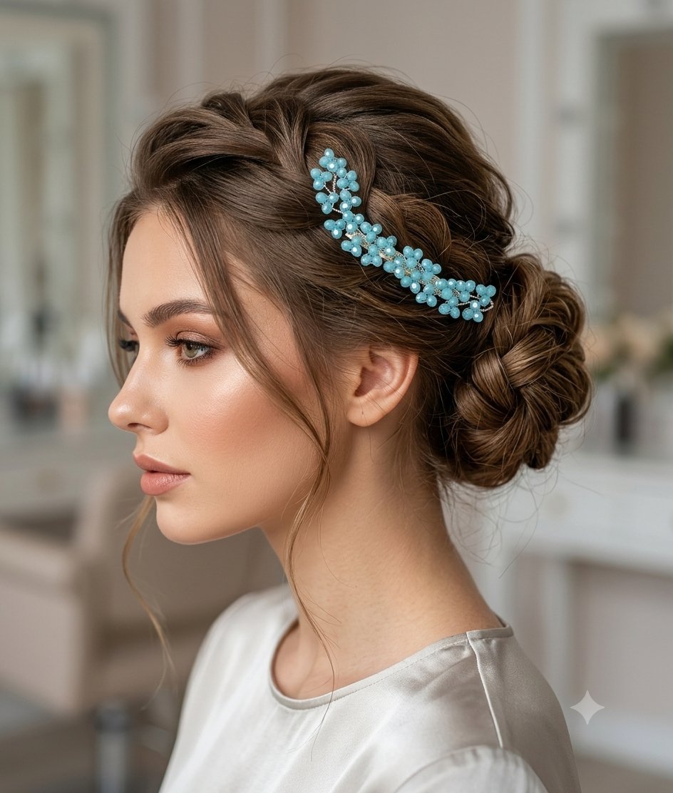 Broche cheveux 🩵✨ 