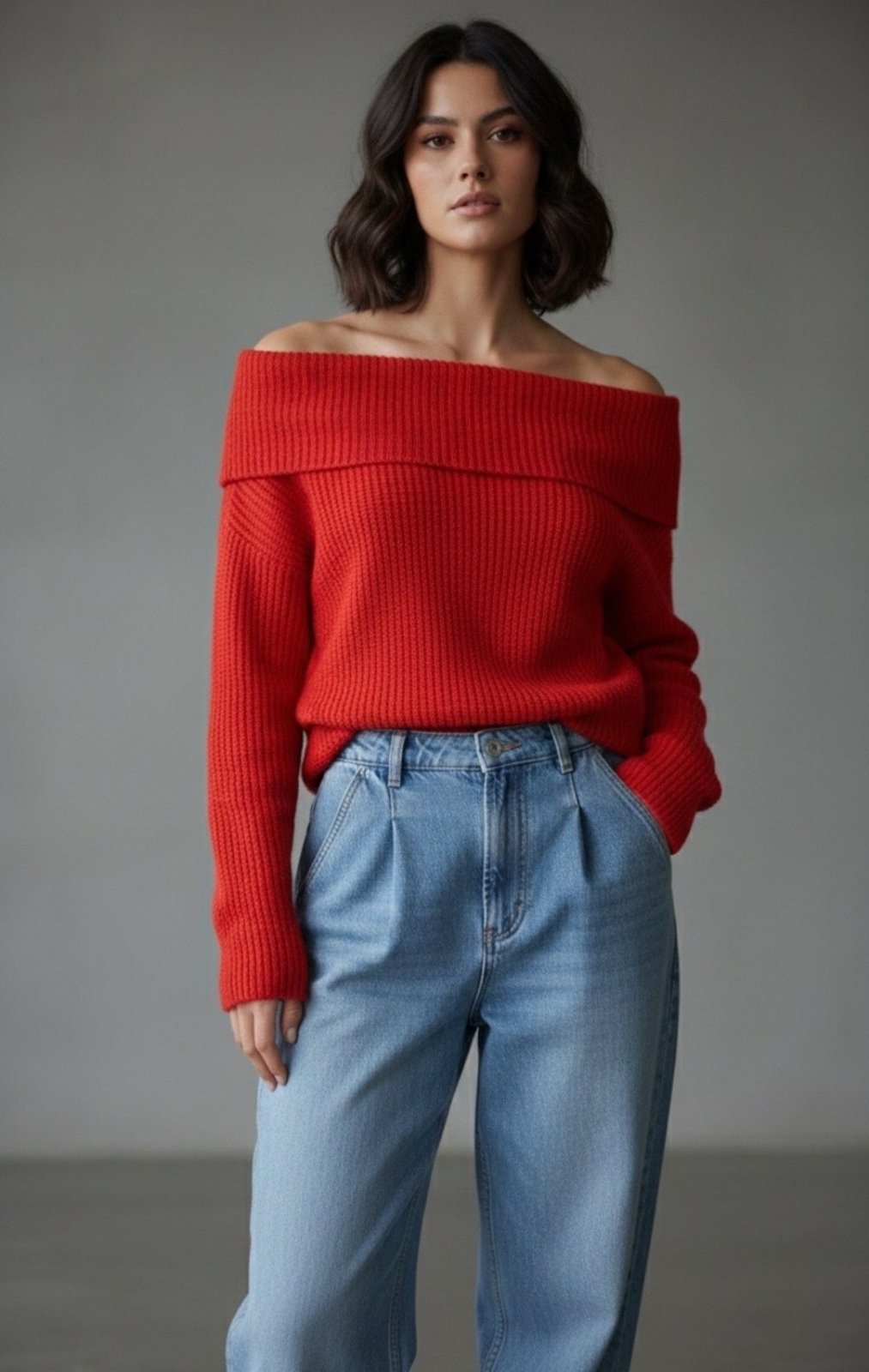 Pull rouge H&M ❤️