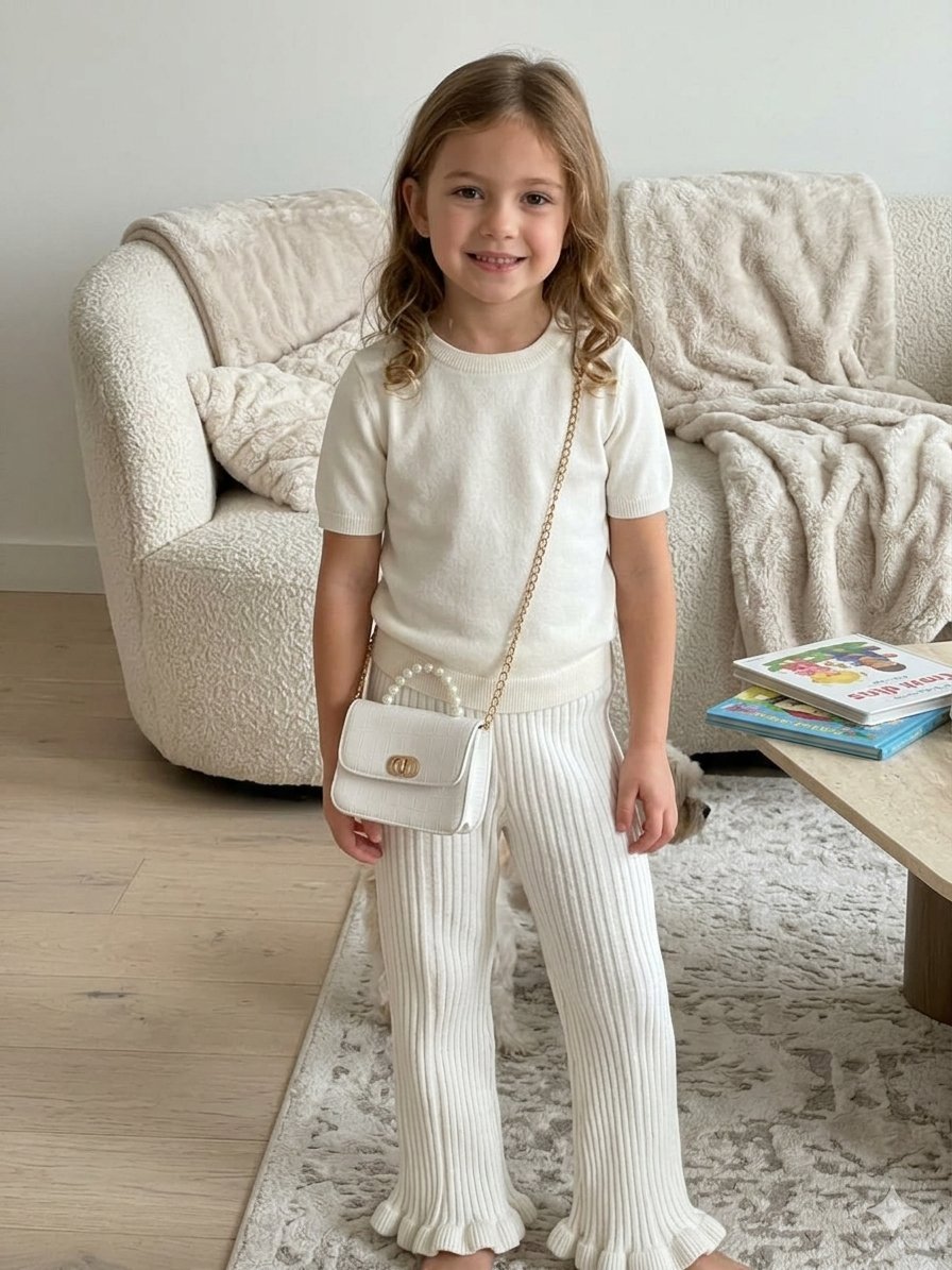 Pantalon blanc "SHEIN" + sac 🤍✨