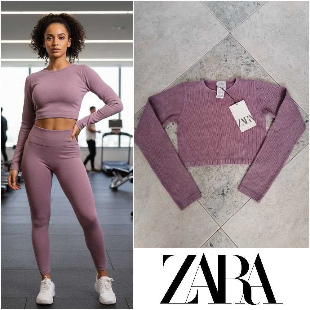 Top gym "Zara" 💜✨
