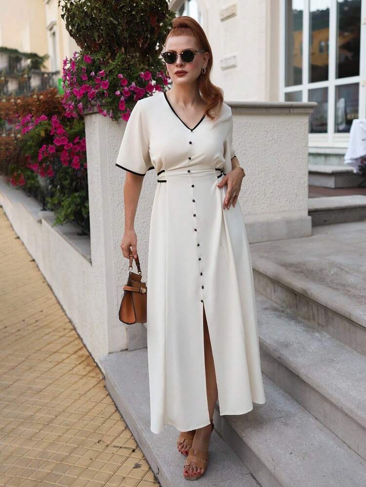 Robe midi shein