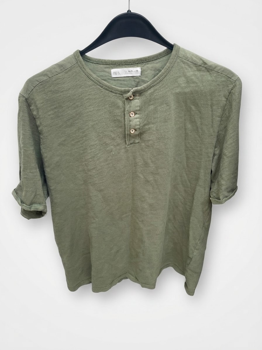 Pull Zara👕_vert kaki clair 