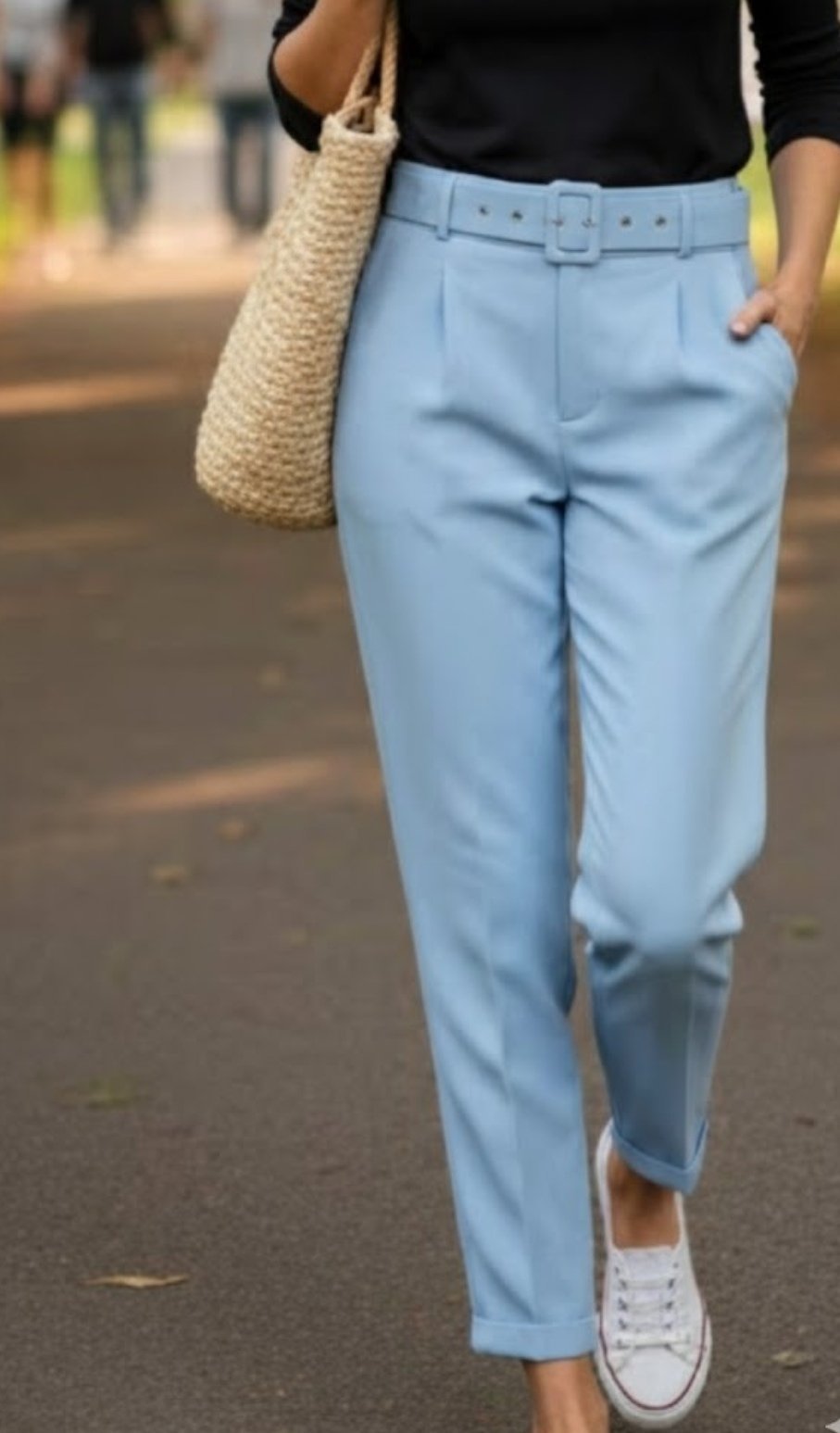 Pantalon neuf avec ceinture