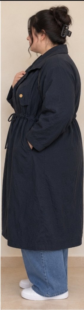 Manteau noir léger 