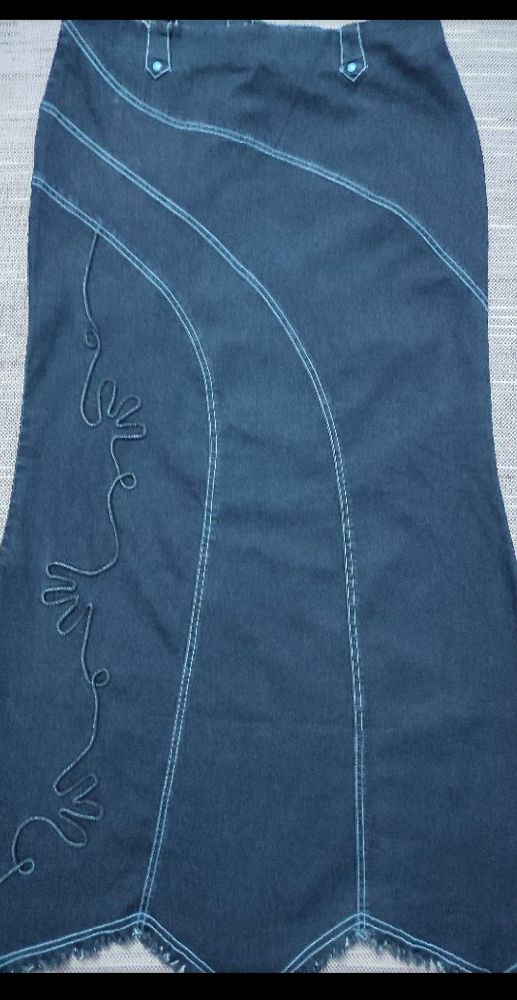 Jupe en jean ylabbes xl 