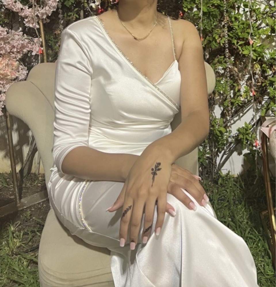 Robe de fiançaille blanche