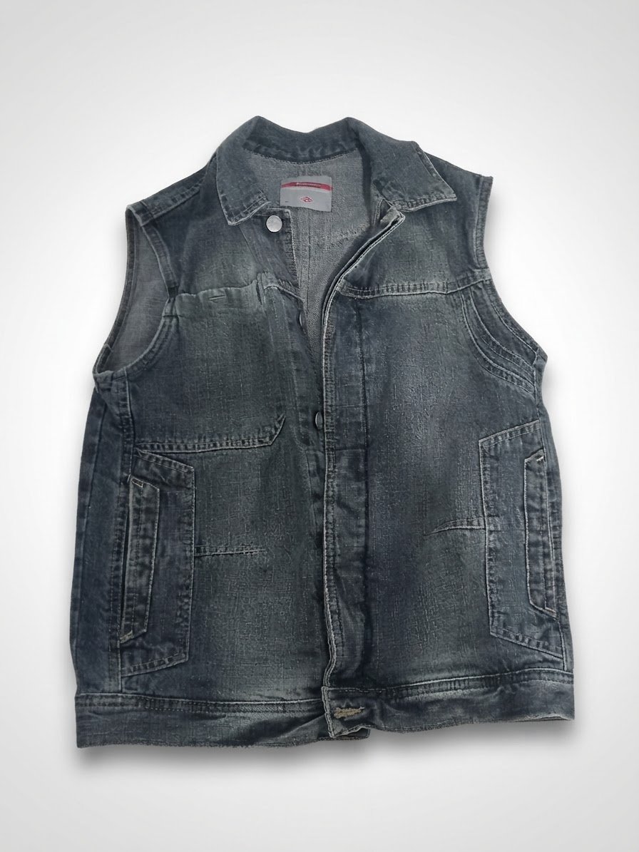Gilet sans manches en jean (Veste sans manches en jean)