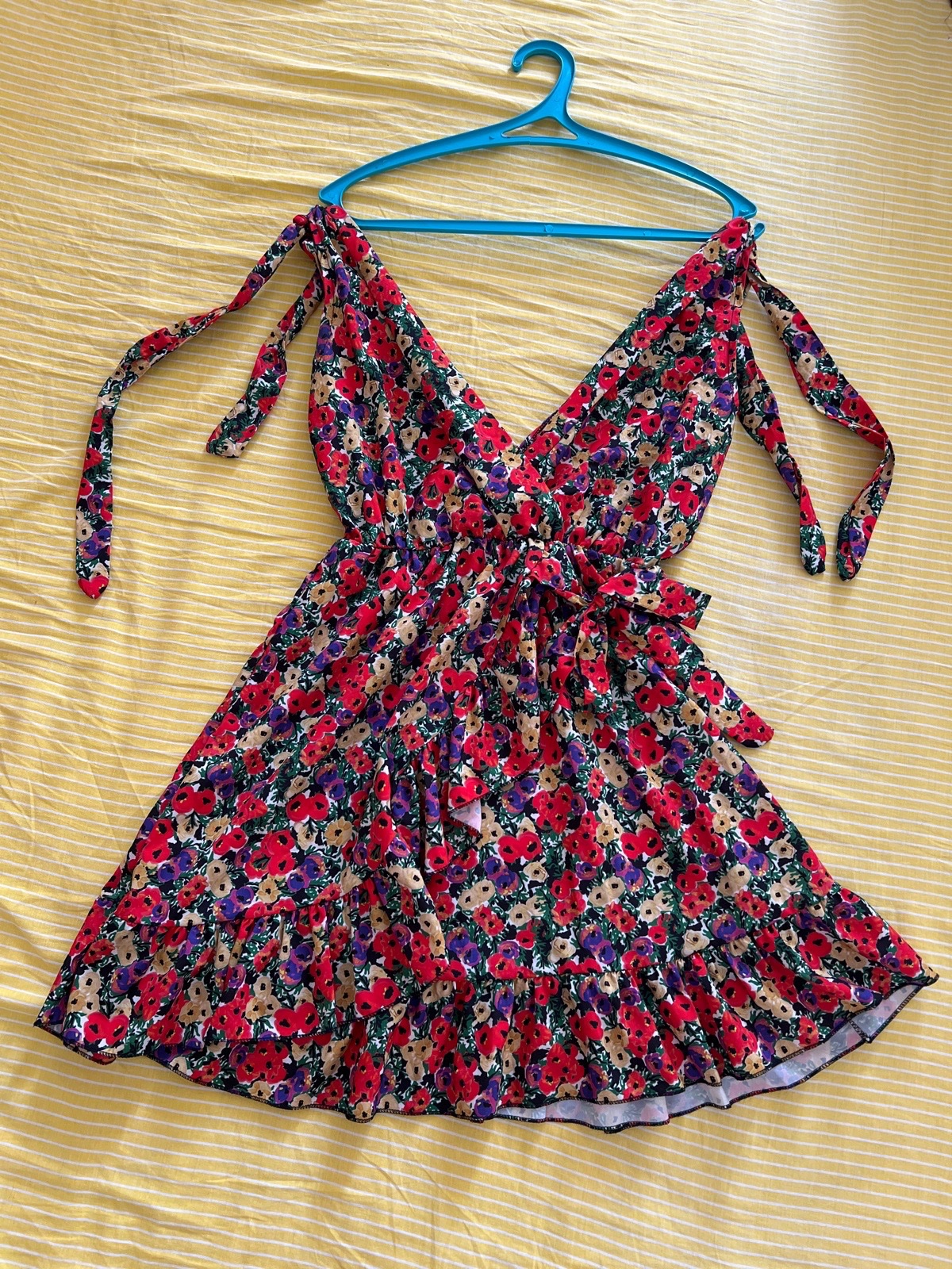 Robe fleurie taille: M 