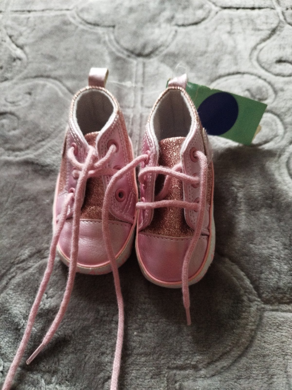 Chaussons bebe fille 6-12 mois