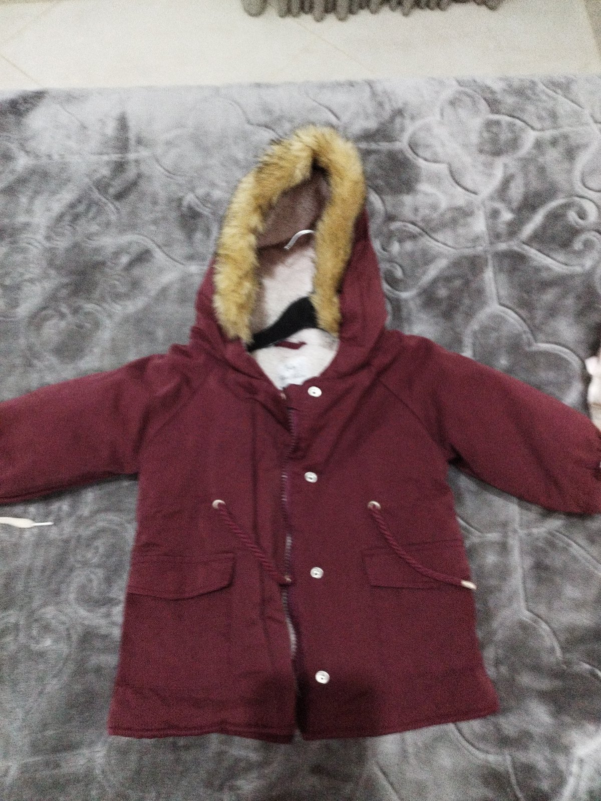 Manteau fille 12 mois