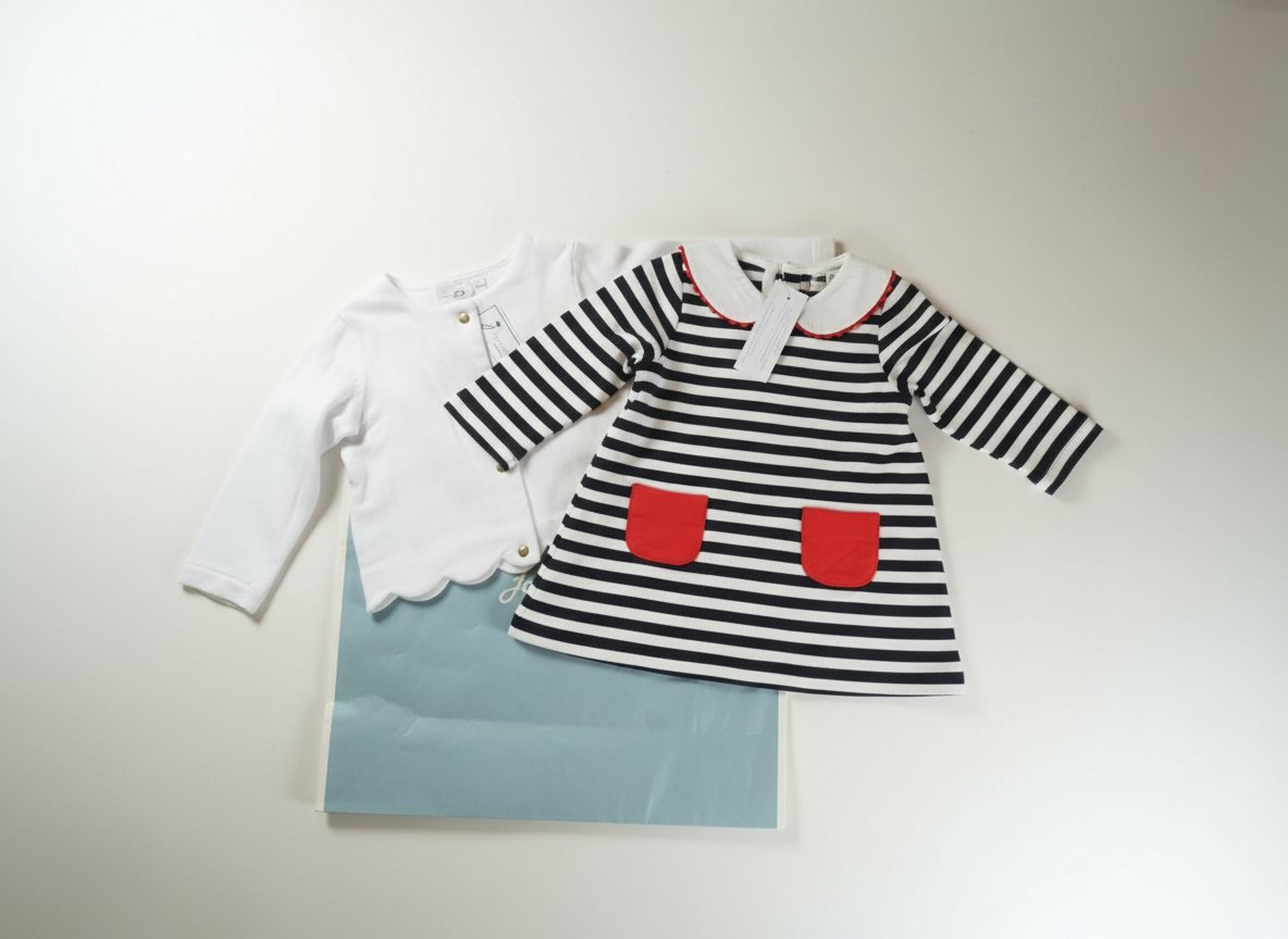 Robe jacadi avec un gilet 12 mois