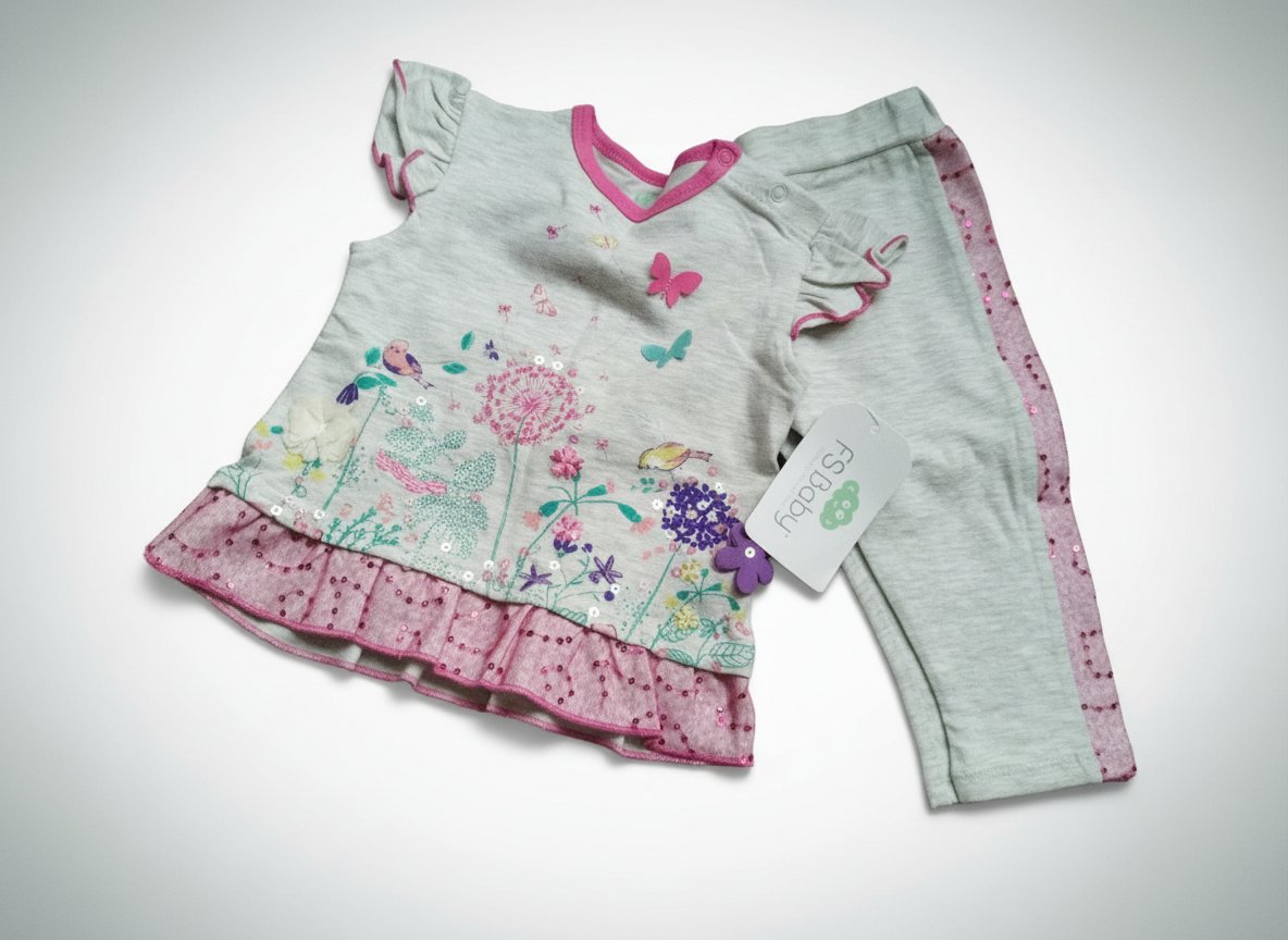 Ensemble cotton 6 mois