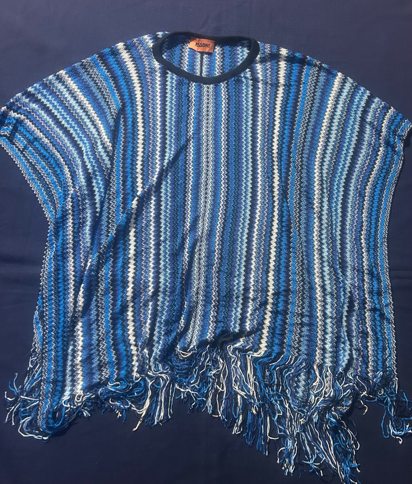 Poncho missoni