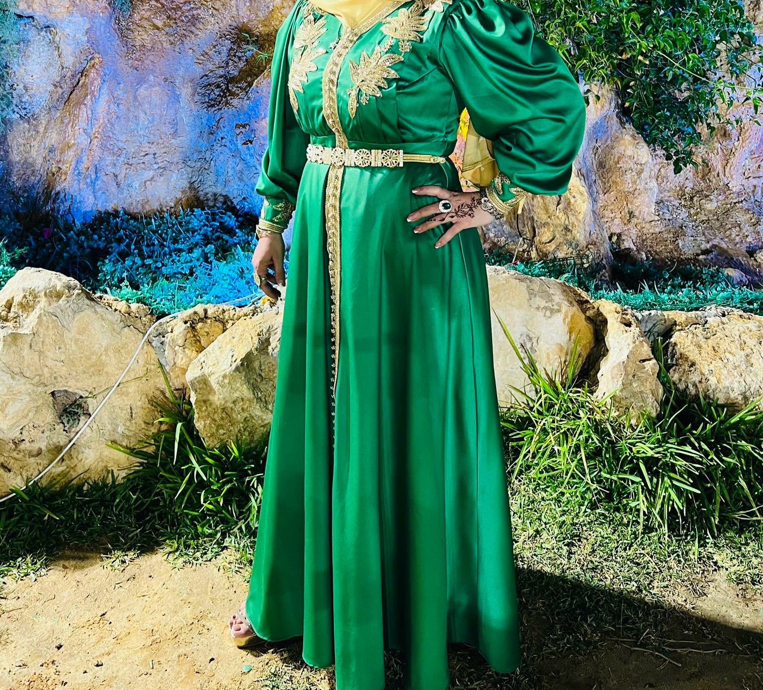 Caftan pour femme voilee