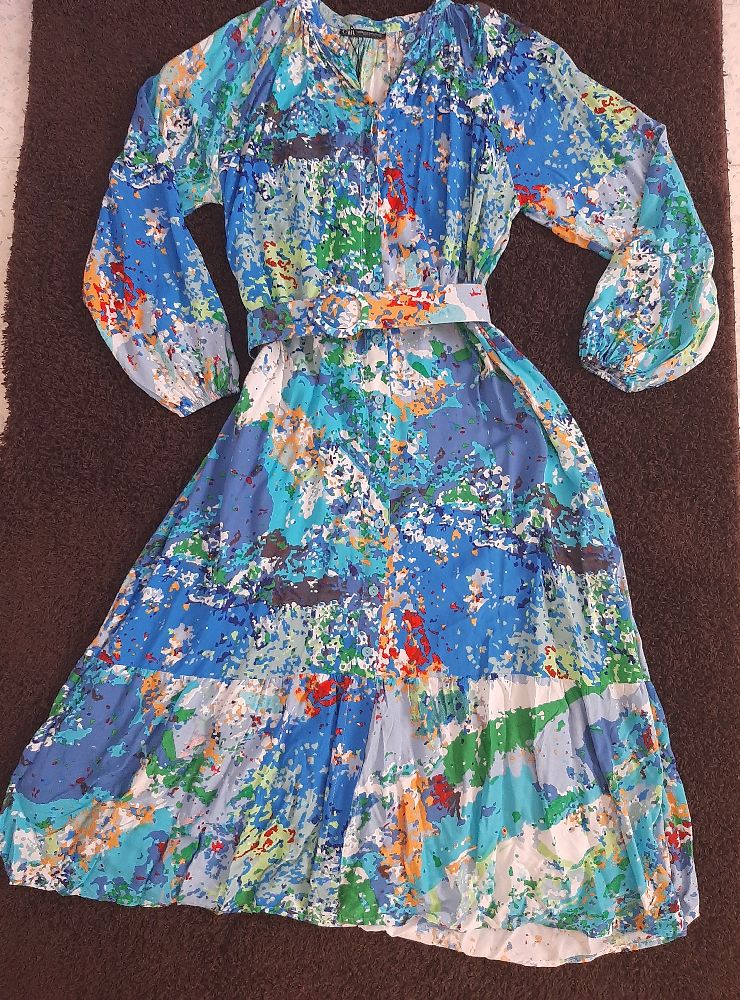 Robe multicolore 