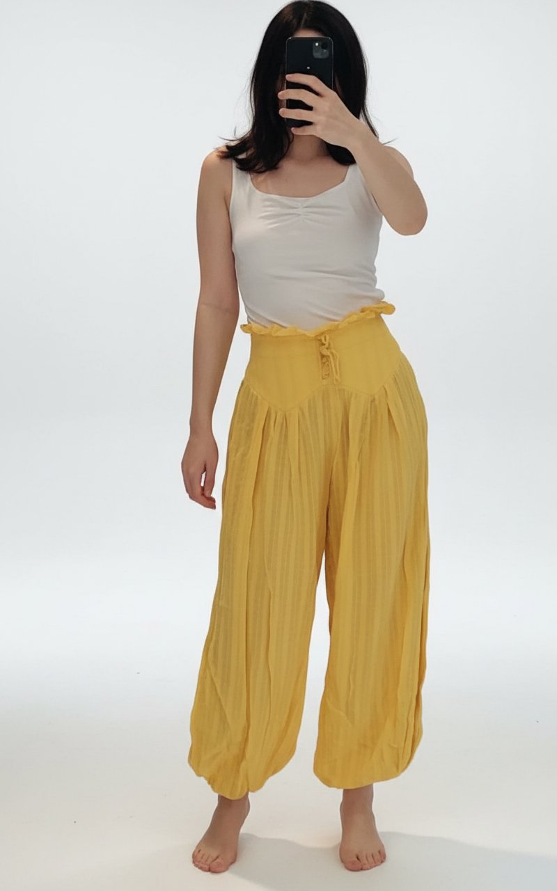 Pantalon linen