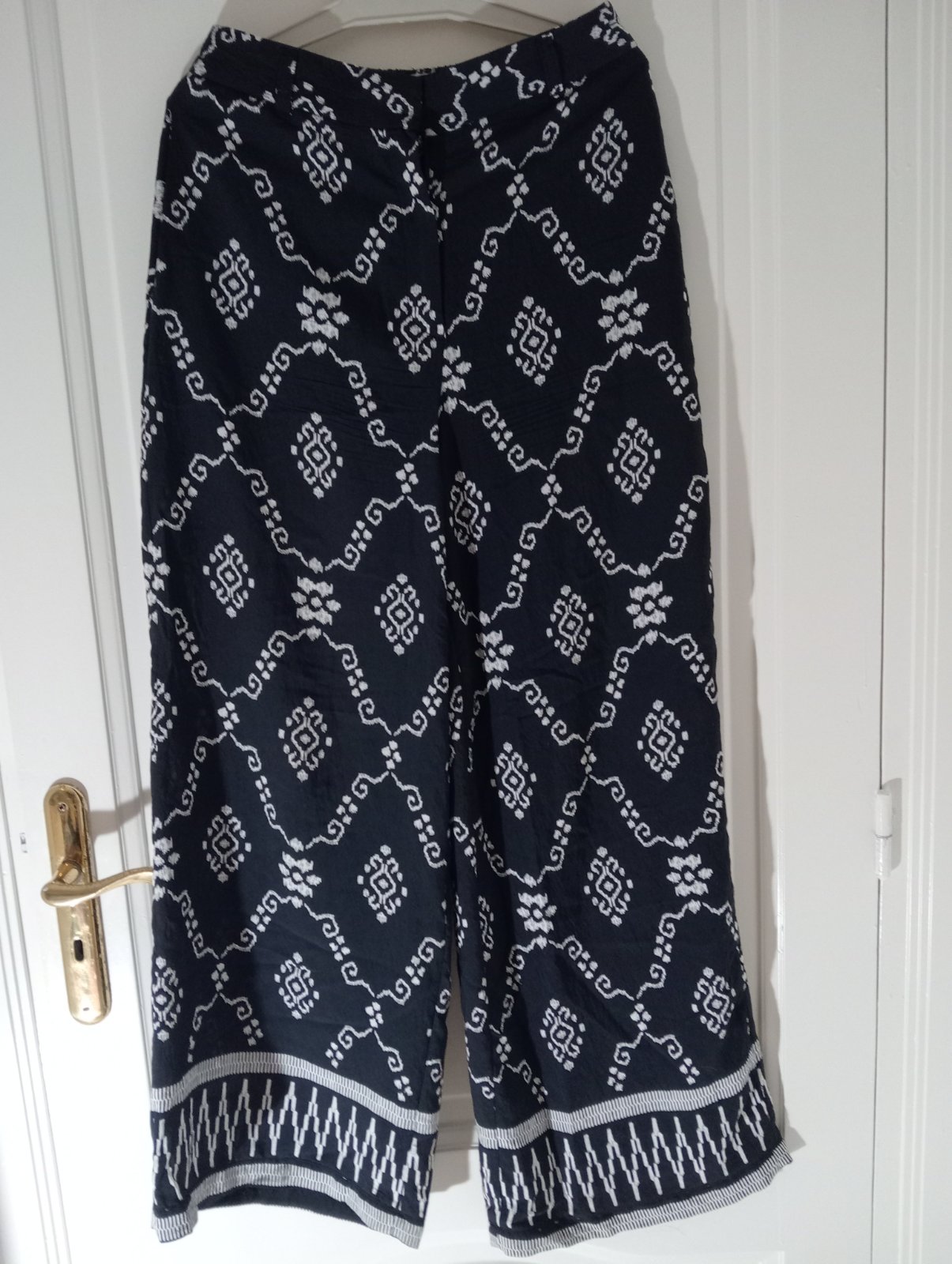 Pantalon large koton 