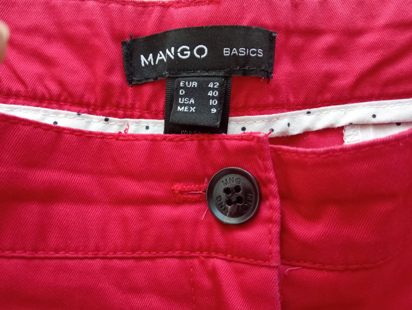 Ensemble Pantalon mango et chemise assortie 