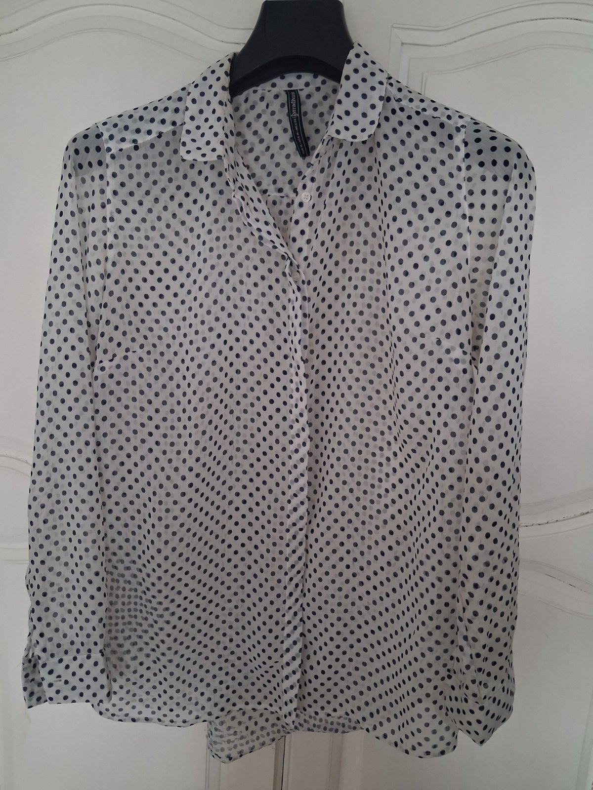 Chemise polka dot stradivarius taille m