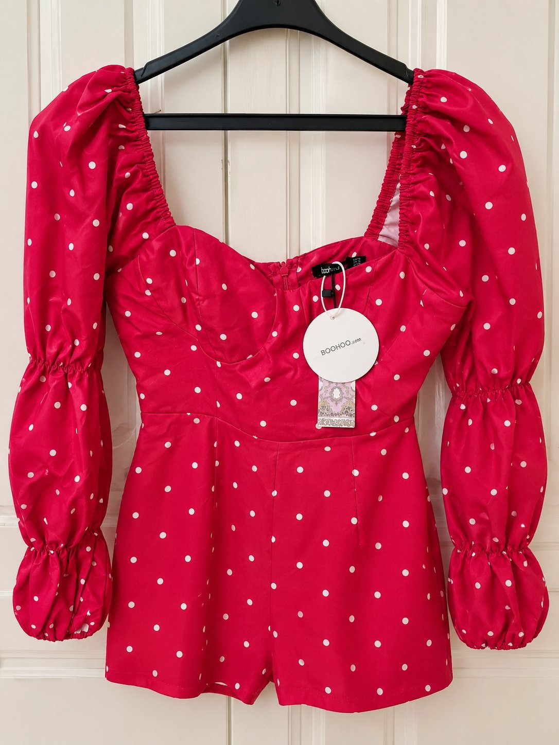 Combi short polka dot neuf taille 38 la marque boohoo