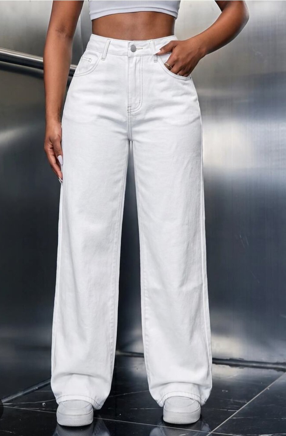 Pantallon jean 100% cotton