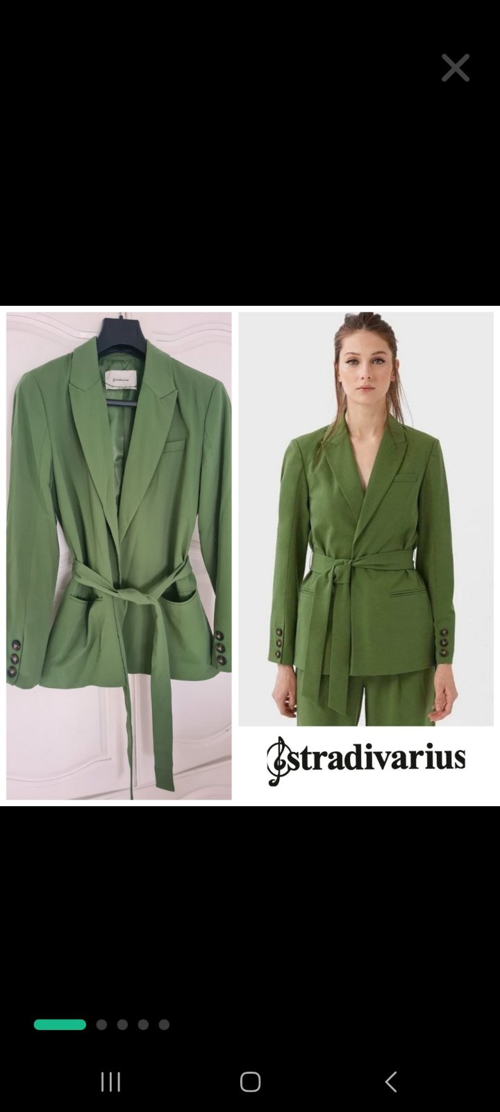 Veste stradivarius  de demi saison taille l 