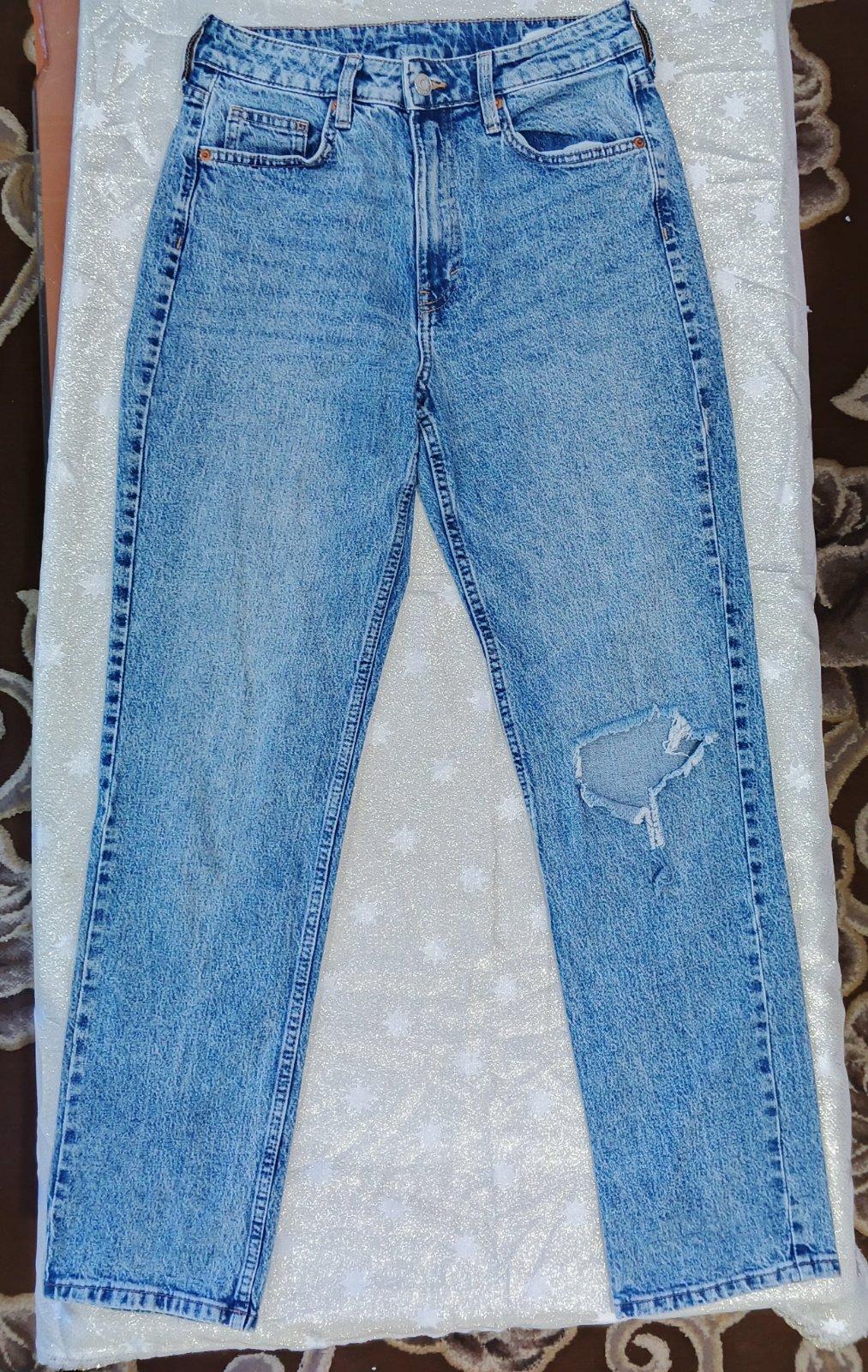 Pantalon jeans femme