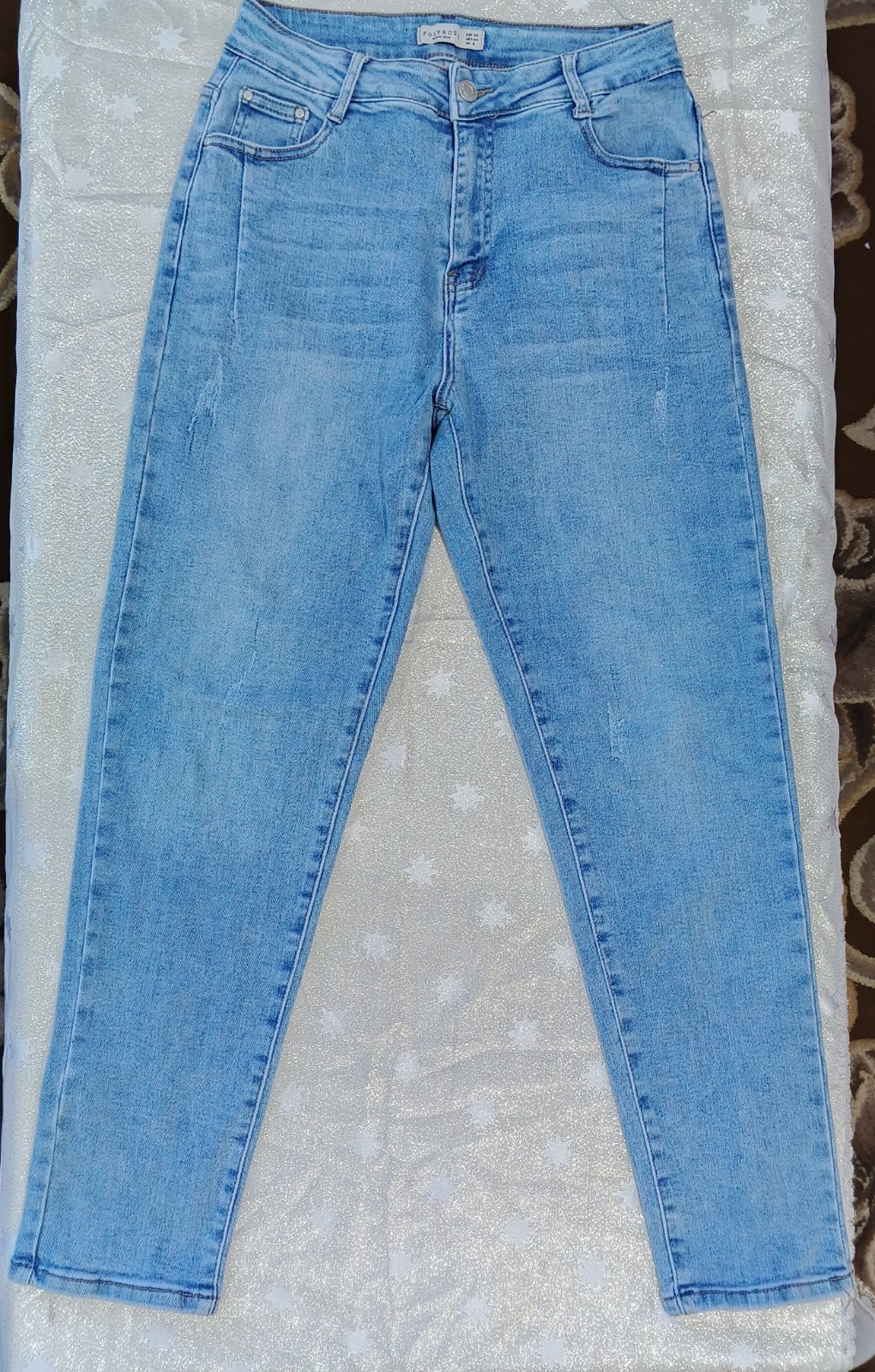 Pantalon jeans femme