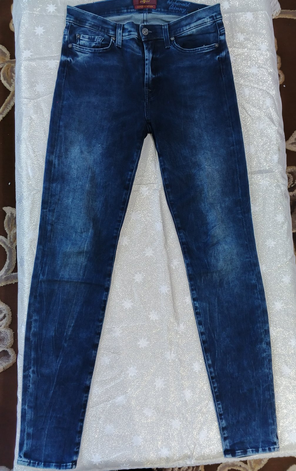 Pantalon jeans femme