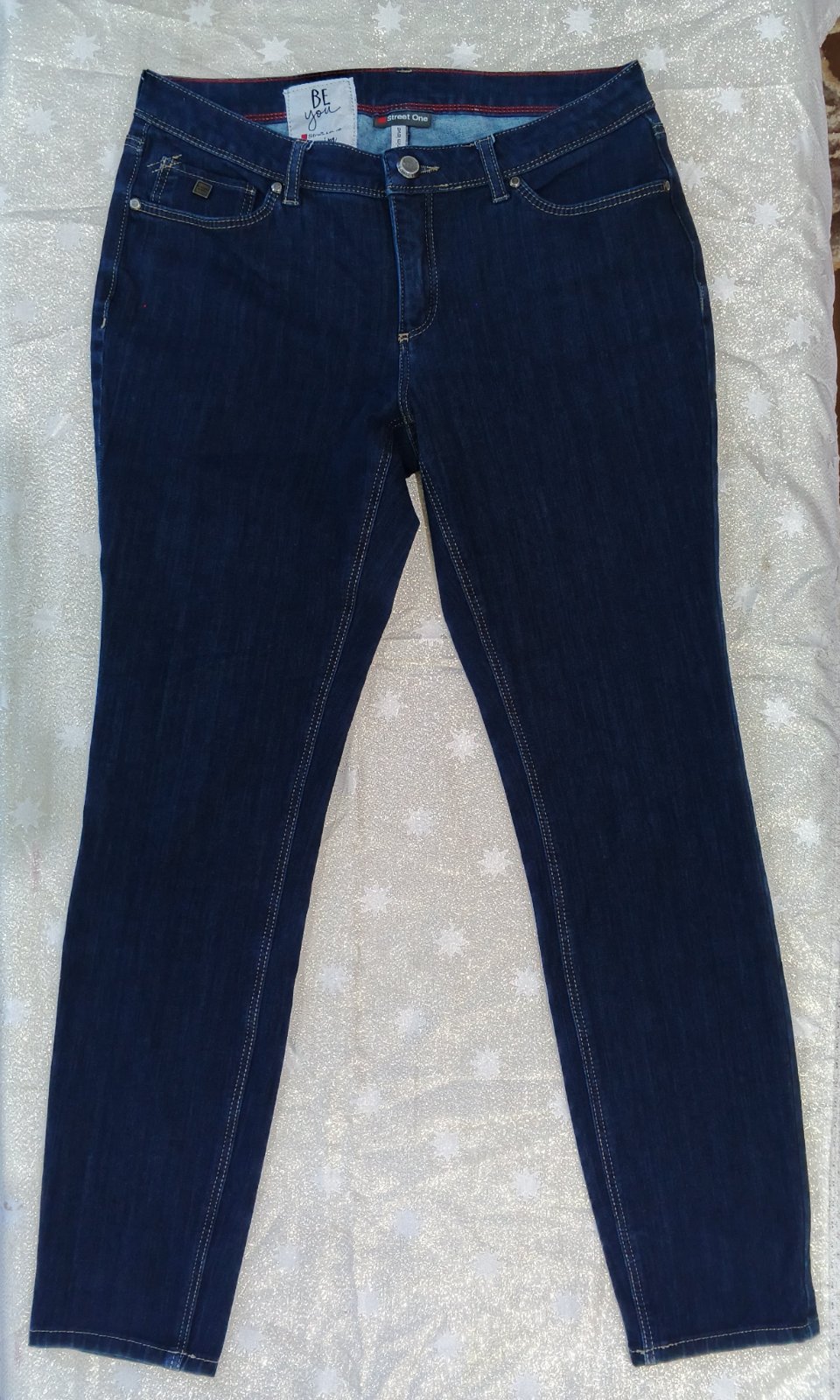 Pantalon jeans femme