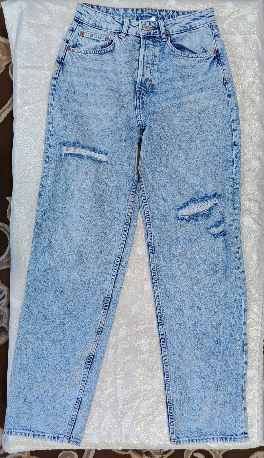 Pantalon jeans femme