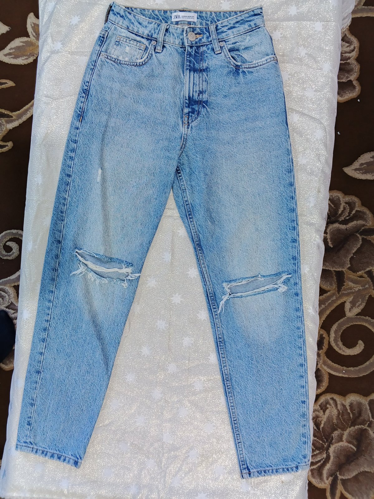 Pantalon jeans femme