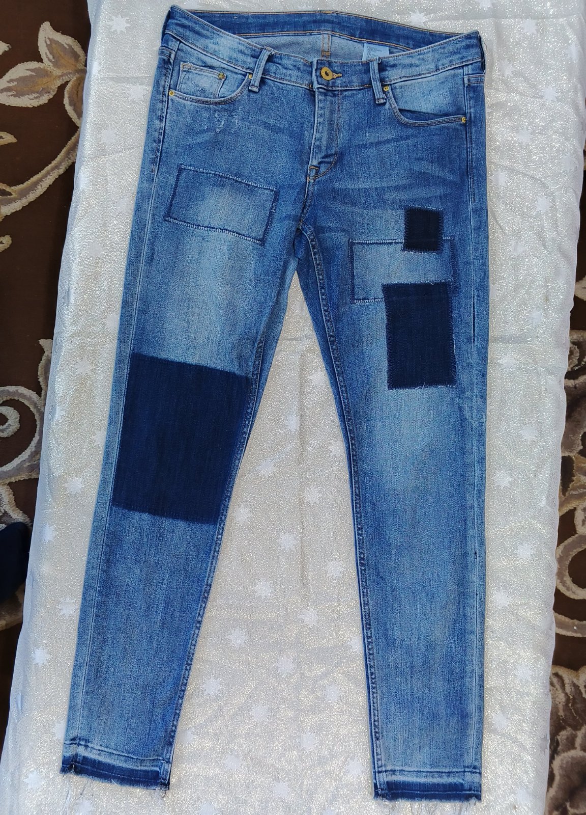 Pantalon jeans femme