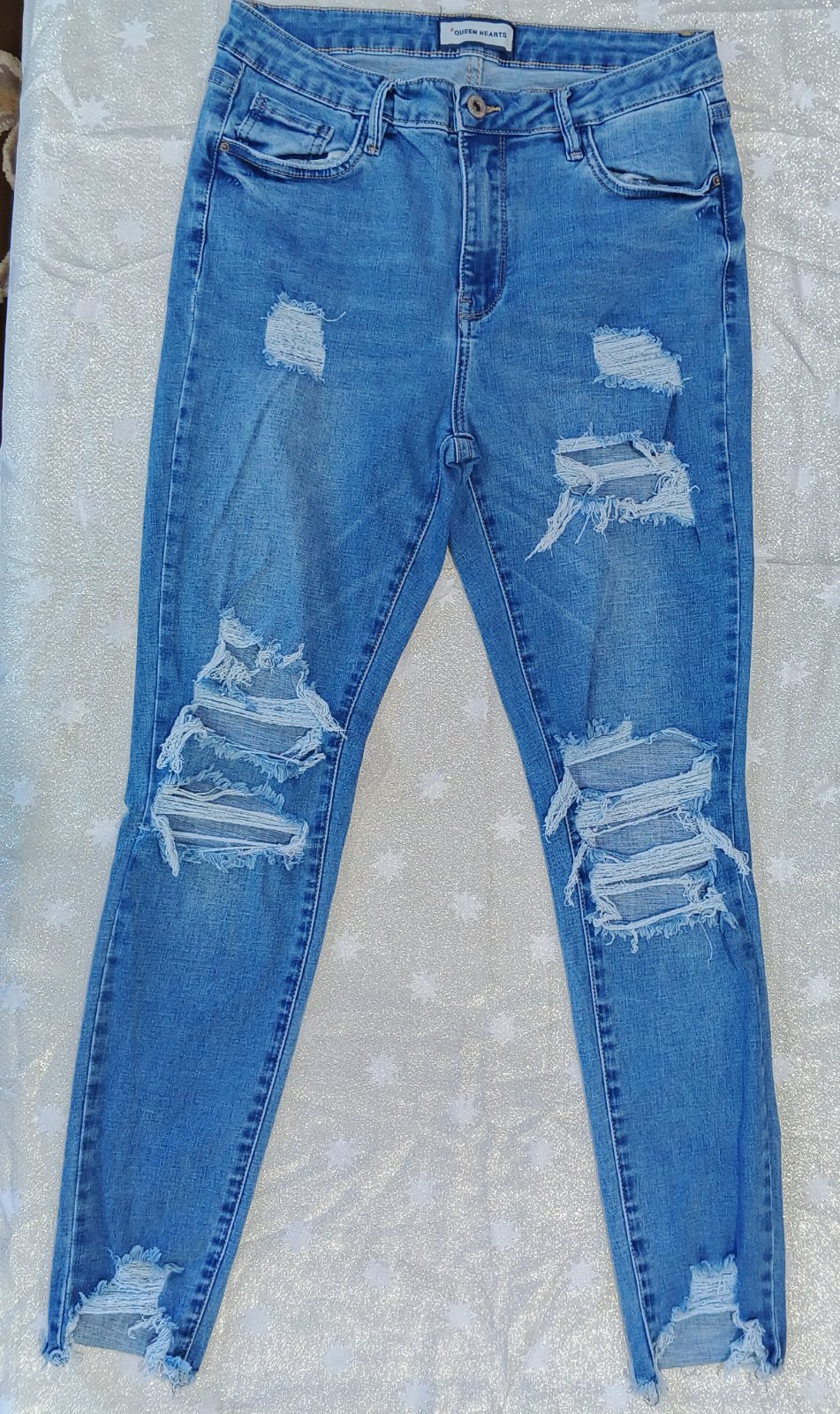 Pantalon jeans femme