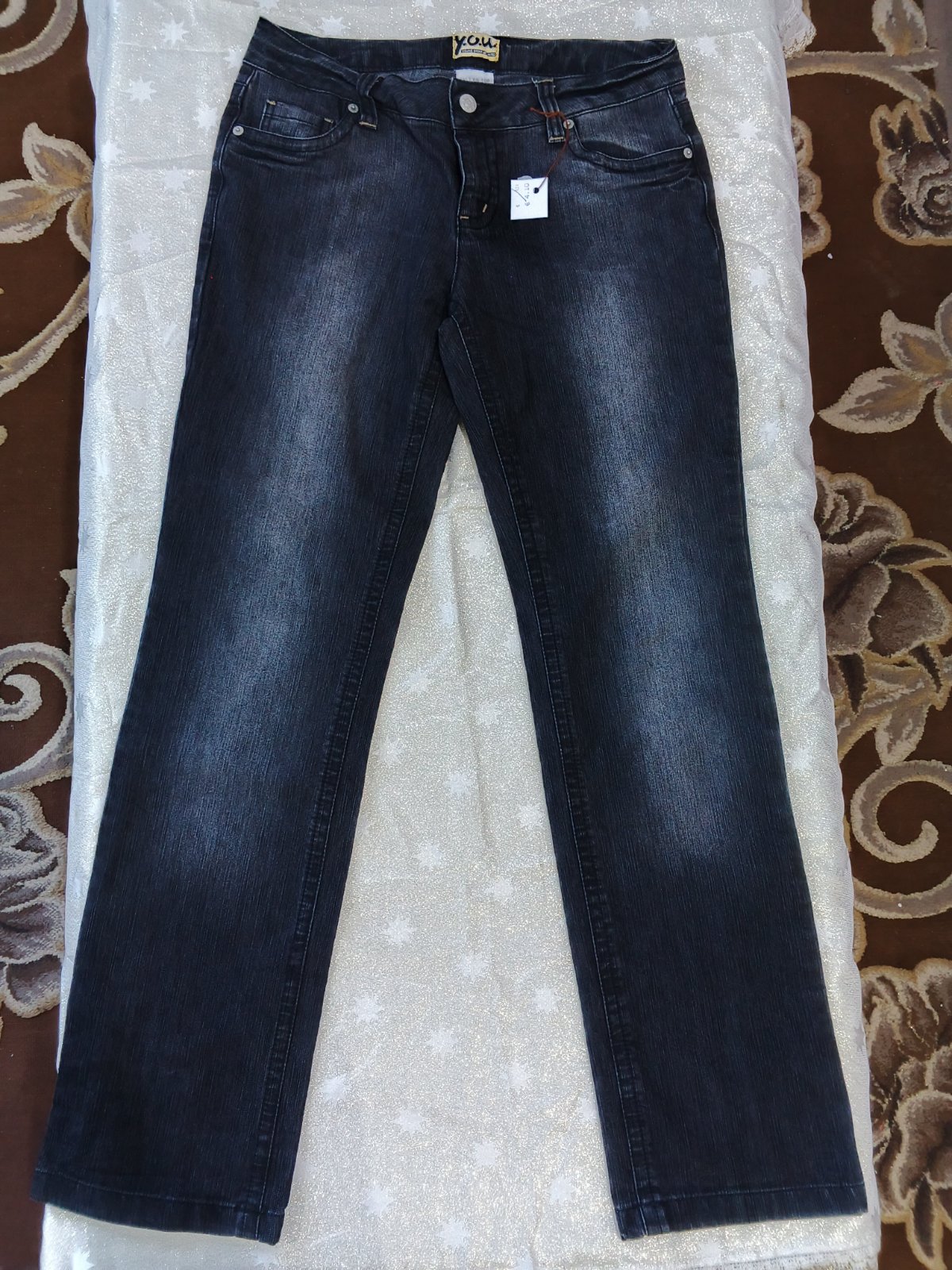 Pantalon jeans femme